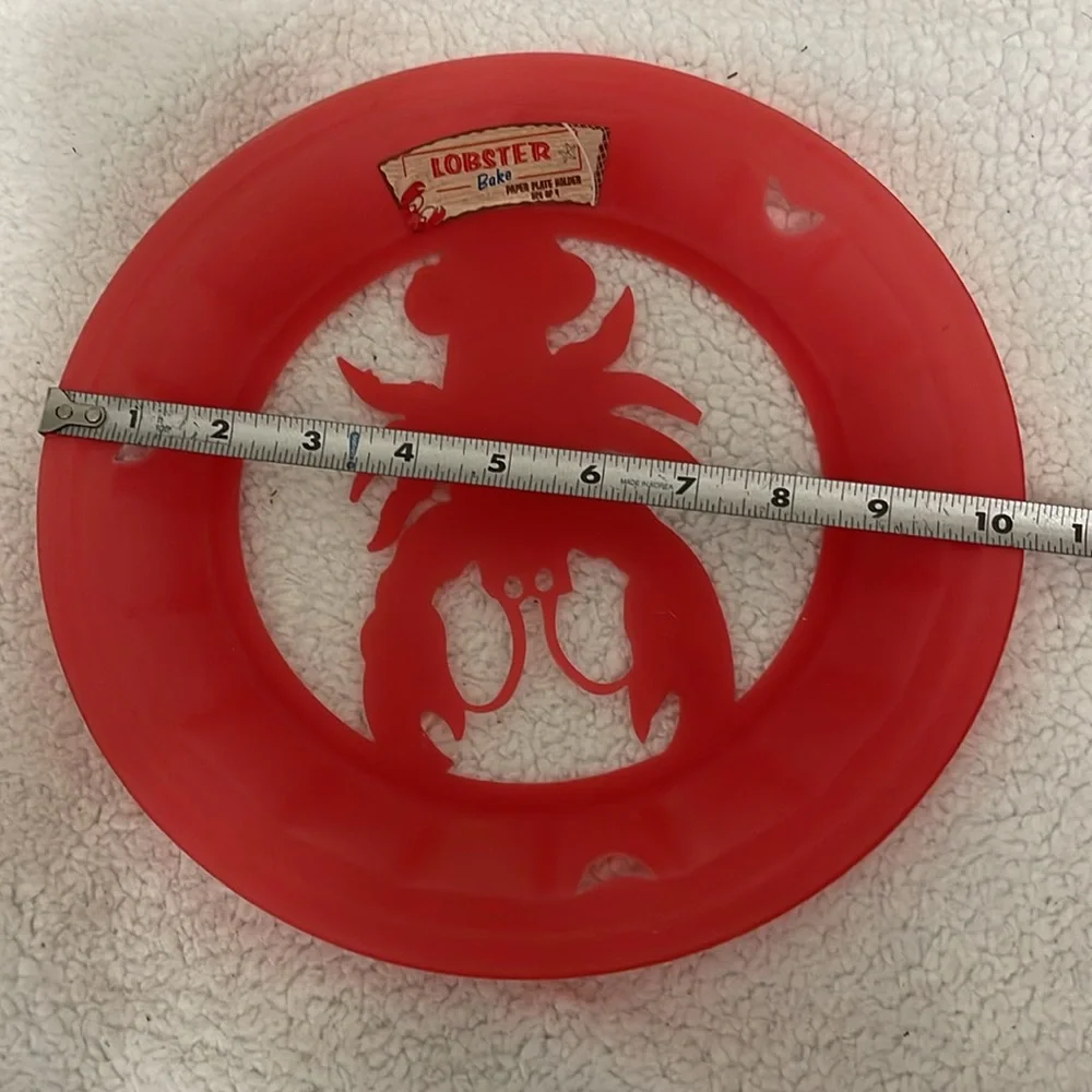 🔥 BEING DONATED  Paper plate holder 10” wide set of 8